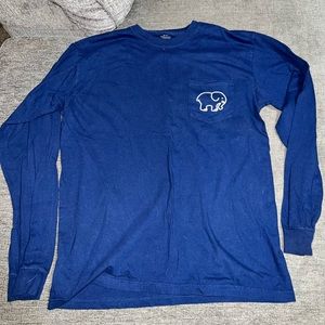 Dark Blue ivory Ella long sleeve